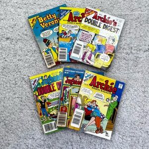 Lot of 6 Archie Comics Betty and Veronica/Jughead Jones/Double Digests